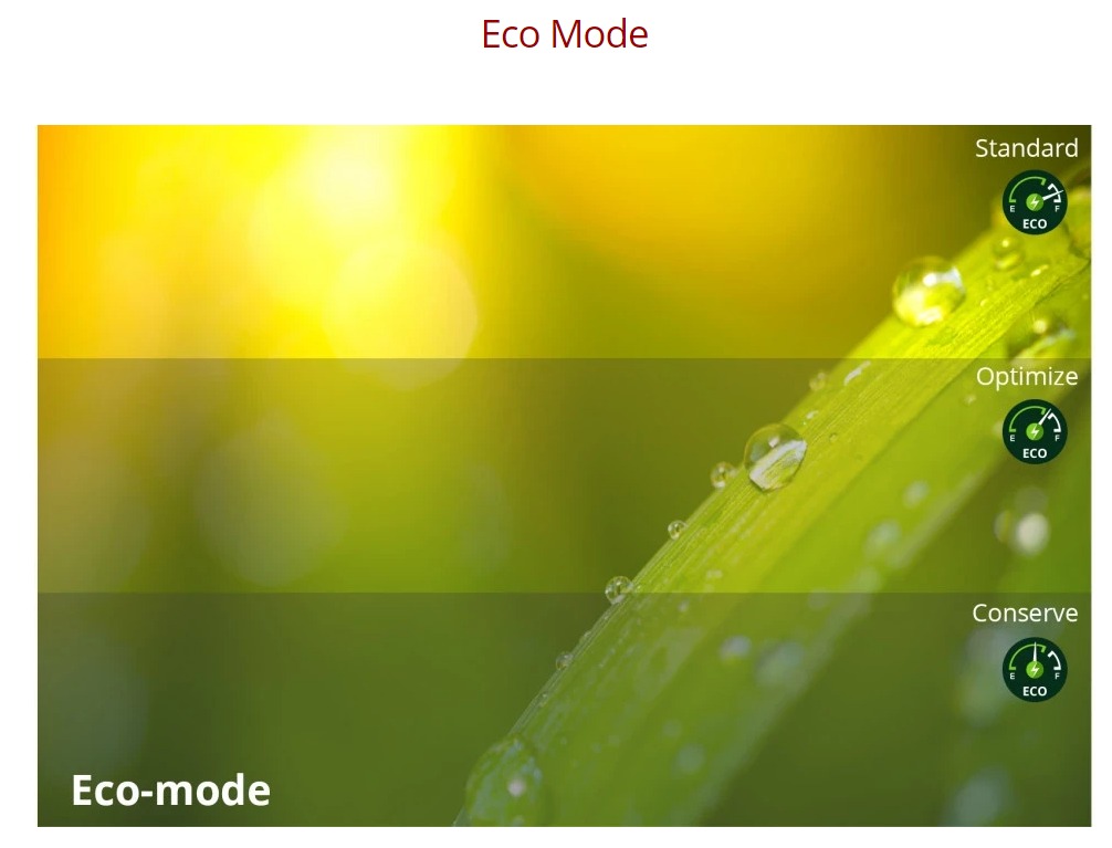 Eco mode